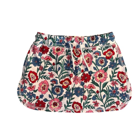 Vineyard Vines Girls Floral Performance Skort - Size Small 7/8 - Picture 1 of 3